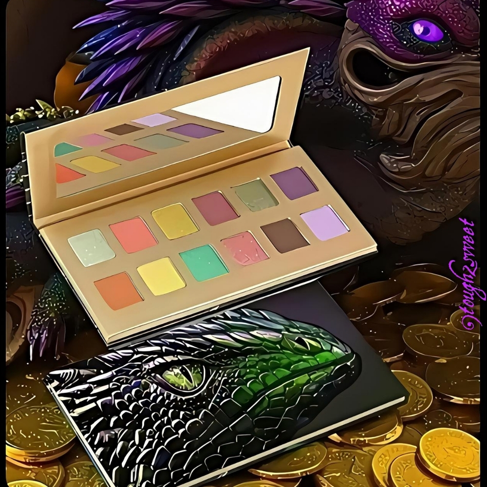 🆕️LIMITED EDITION KOMODO DRAGON 12 COLOR HIGHLY PIGMENTED EYESHADOW PALETTE